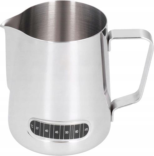 DZBANEK MLECZNIK STAL NIERDZEWNA DO MLEKA ŚMIETANKI Z TEMPERATURĄ 550ML na Arena.pl