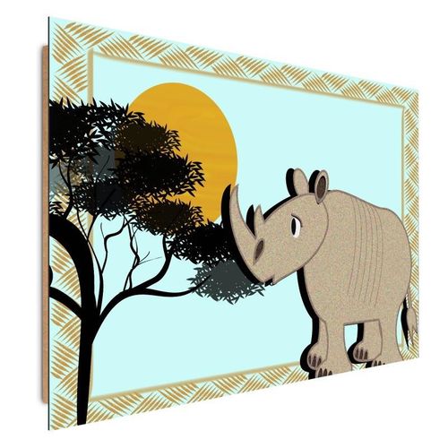 Deco Panel, Nosorożec 80x60 na Arena.pl