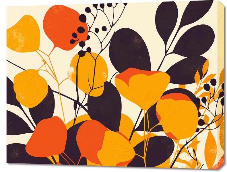 Obraz 90x70cm Ogrodowa Paleta zdjęcie 1