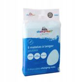Maty do przewijania jednorazowe Oketi Poketi Thermobaby 5 szt 40x60 cm