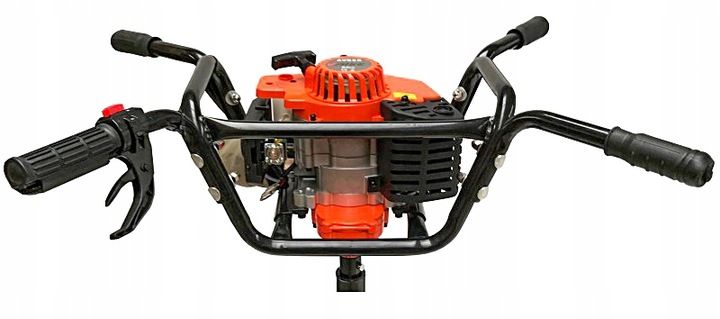 ŚWIDER SPALINOWY WIERTNICA GLEBOWA DO ZIEMI GLEBY ZESTAW + WIERTŁA + OLEJ zdjęcie 14