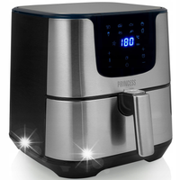 Supernowoczesna CYFROWA FRYTKOWNICA 5,5L beztłuszczowa AIRFRYER 8x PROGRAMY