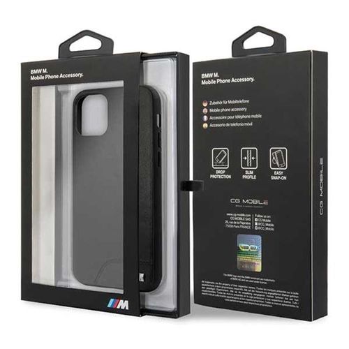 BMW Smooth Leather Etui iPhone 11 Pro Max (czarny) na Arena.pl