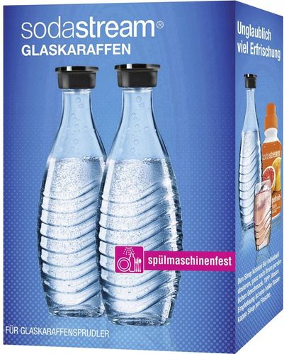 SZKLANE BUTELKI SODASTREAM KARAFKI DO SATURATORA CRYSTAL 2SZT 0,6L BUTLE na Arena.pl