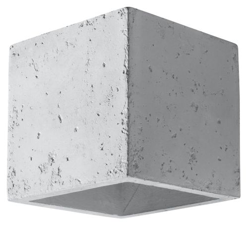 NOWOCZESNY KINKIET ŚCIENNY QUAD Beton na Arena.pl