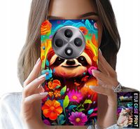 ETUI DO OPPO RENO12 F / 12FS 5G - KOLOROWE WZORY KOALA ZWIERZĘTA + SZKŁO