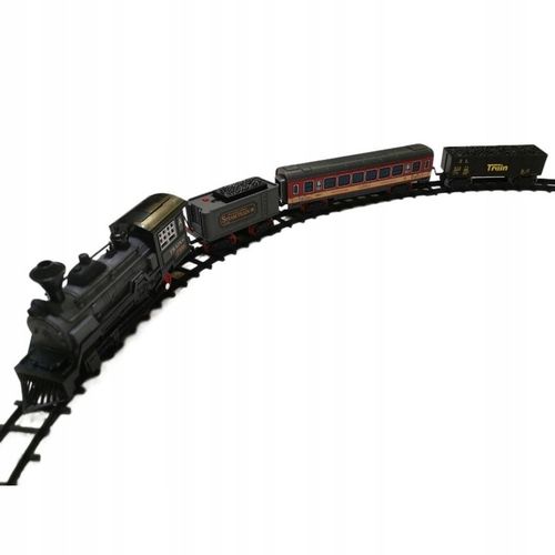 KOLEJKA ELEKTRYCZNA POCIĄG TORY STEROWANA PILOTEM 5 metrów 3 Wagony na Arena.pl