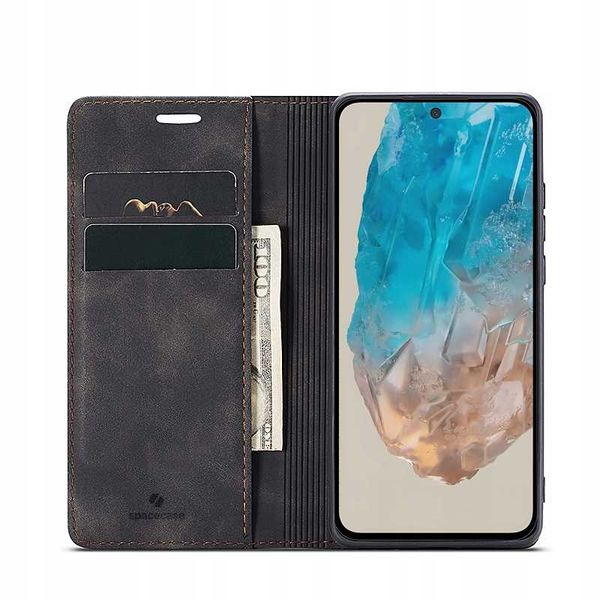 Spacecase Wallet Galaxy M35 5G Black zdjęcie 14