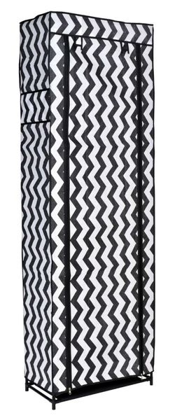 Szafka tekstylna na buty Lea - zebra zdjęcie 2
