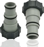Adapter Basenowy Złącze Węża 32/38 mm na Gwint 2 Cale Zestaw 2 Sztuki