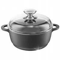 AMBITION GARNEK z POKRYWKĄ TAURUS 84101 16cm 1,25L INDUKCJA GAZ