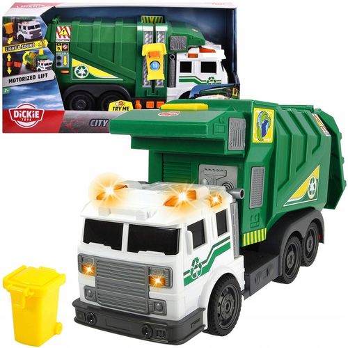 DUŻA ŚMIECIARKA INTERAKTYWNY SAMOCHÓD ŚWIATŁO DŹWIĘK RUCHOME ELEMENTY na Arena.pl