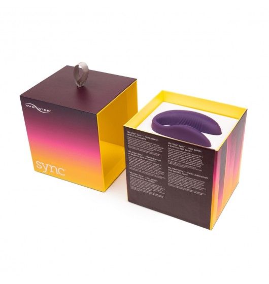 We-Vibe Sync WIBRATOR DLA PAR STEROWANY SMARTFONEM FIOLETOWY zdjęcie 8
