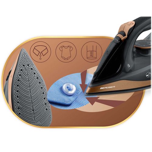 Żelazko bezprzewodowe parowe 2600W Berdsen BD-333 ceramiczna powłoka na Arena.pl