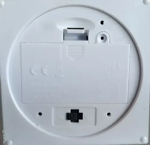 Świeca LED kwadrat imitacja marmuru z realistycznym efektem płomienia Rozmiar - L na Arena.pl