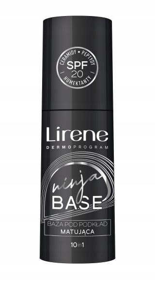 LIRENE NINJA BASE Matująca baza pod podkład SPF 20 zdjęcie 1