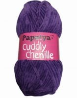 WŁÓCZKA PAPATYA CUDDLY CHENILLE - FIOLETOWA 4575