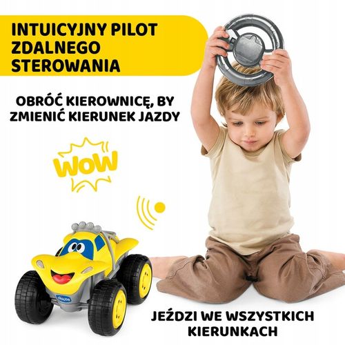Samochód Zdalnie Sterowany CHICCO Billy Żółty na Arena.pl