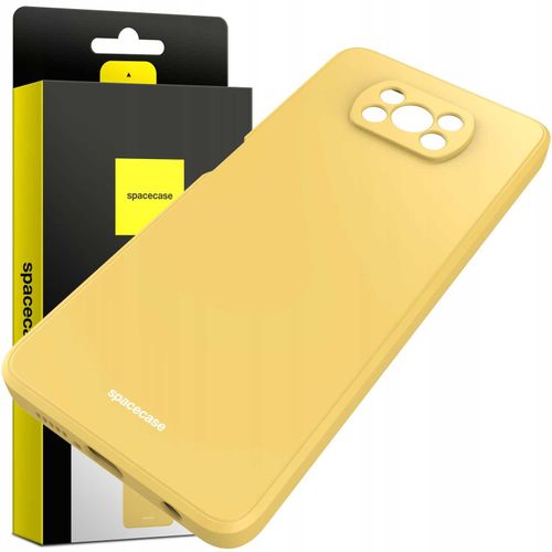 Spacecase Silicone Case Poco X3 Pro/Nfc Yellow na Arena.pl