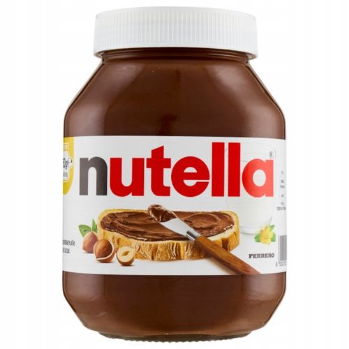 Nutella 1 kg -50g słoik duży oryginalna włoska Nutella Ferrero z Włoch na Arena.pl