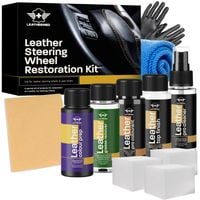 ZESTAW DO NAPRAWY SKORY TAPICERKI SKORZANEJ KIEROWNICY KOSMETYKI DO AUTA