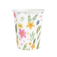 Kubeczki papierowe Polne Kwiaty, 6 szt.