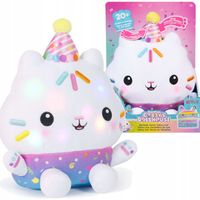 KOCI DOMEK GABI INTERAKTYWNA MASKOTKA ŁAKOTEK 25 CM CAKEY CAT PLUSZAK DŹW