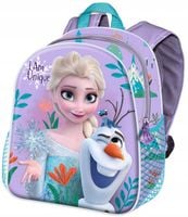 Disney Frozen 2 Przyjaciele - Mały Plecak 3D, Fuksja, 26 x 31 cm, Pojemnoś…