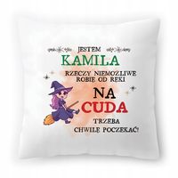 Poduszka Dla Kamili Na Urodziny Imieniny Prezent Z Nadrukiem Ze Zdjęciem
