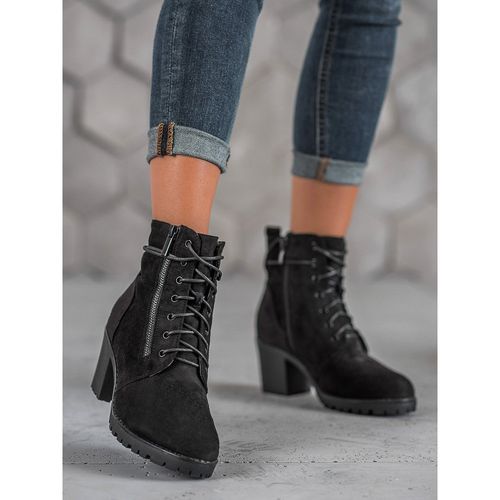 Sznurowane Botki Na Platformie r.39 na Arena.pl