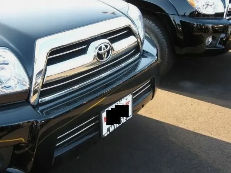 FOR TOYOTA 4RUNNER 06-09 - LIstwy chrom grill chromowan zdjęcie 3