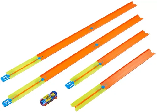 Zabawka dla dziecka - zestaw torów podstawowych z samochodem Hot Wheels na Arena.pl