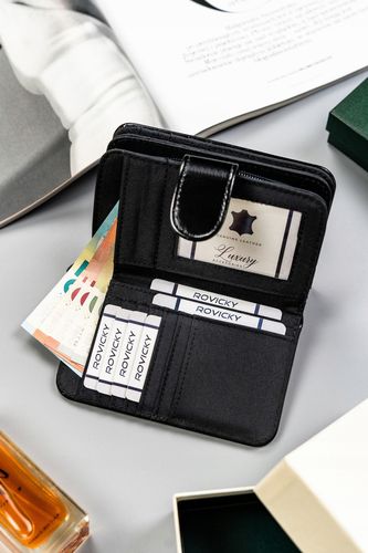 duży, pojemny portfel damski ze skóry ekologicznej - 4u cavaldi na Arena.pl