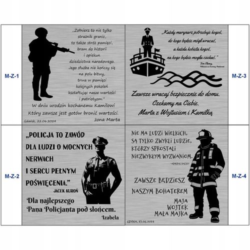 Grawerowany nieśmiertelnik stal 316L prezent + pudełko z dedykacją na Arena.pl