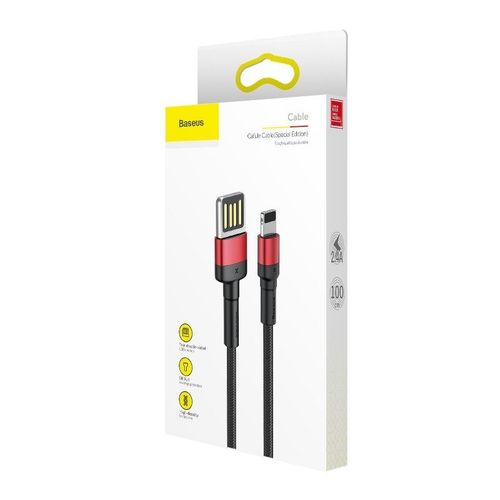 kabel lightning usb (dwustronny) baseus cafule 2,4a 1m na Arena.pl