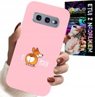 ETUI DO SAMSUNG GALAXY S10E - ŚMIESZNE WZORY I LOVE YOU PIESEK OBUDOWA