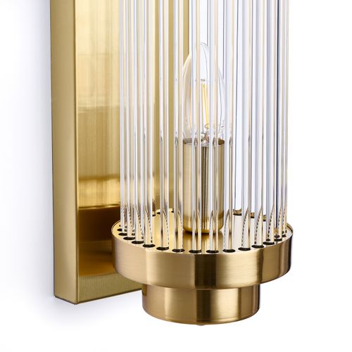 Lampa ścienna STELO złota 60 cm na Arena.pl