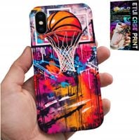 ETUI DO IPHONE XS MAX - KOSZYKÓWKA NBA ULICZNE GRAFFITI KOSZ FAN