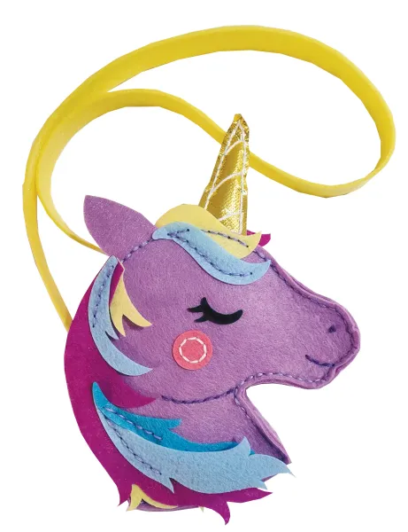 Torebka mała Jednorożec fiolet zdjęcie 1