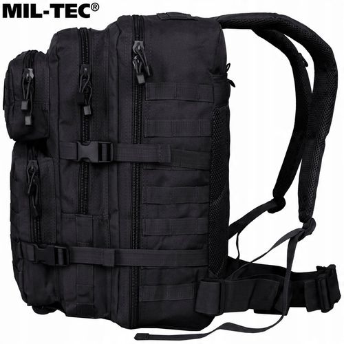 Plecak wojskowy taktyczny militarny Mil-Tec Large Assault Pack 36 l Black na Arena.pl