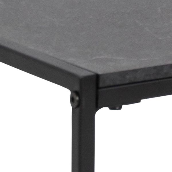 Stolik kawowy Oxford black 80x80 zdjęcie 5