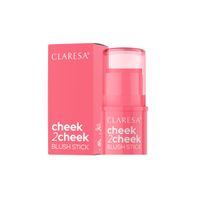 CLARESA Cheek 2 Cheek Kremowy Róż do policzków w sztyfcie 02 Neon Coral 6g