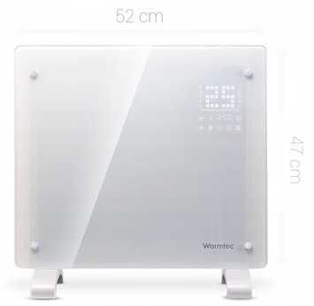 Grzejnik elektryczny WARMTEC EGW-10B 1000W z WiFi biały na Arena.pl