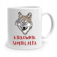 Kubek Prezent Dla Kierownika Kierownik Samiec Alfa Z Nadrukiem Ze Zdjęciem