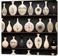 Obraz 100x100cm Monochromatyczne Cuda