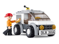 klocki sluban aviation dostawczy 75 el.  m38-b0359