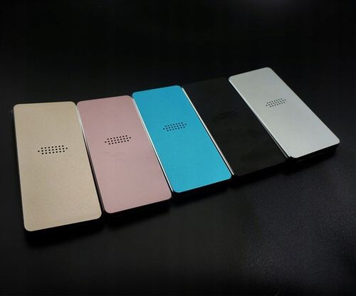 Odtwarzacz MP4 T1 8GB głośnik microSD MP3 różowy na Arena.pl