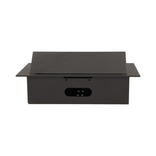 gniazdo wpuszczane w blat 3x2p+z rant płaski czarny - on-ae-1371/b na Arena.pl