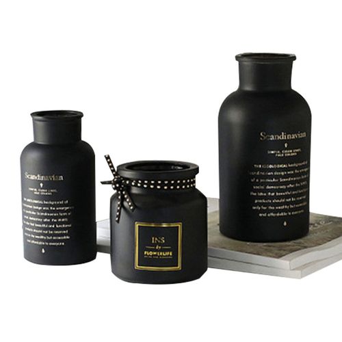 WAZON Nordic - CZARNY  Hydroponics -  Home Decor Czarny 500ML A na Arena.pl