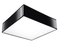 Plafon LAMPA sufitowa SL.0136 kwadratowa OPRAWA natynkowa czarna